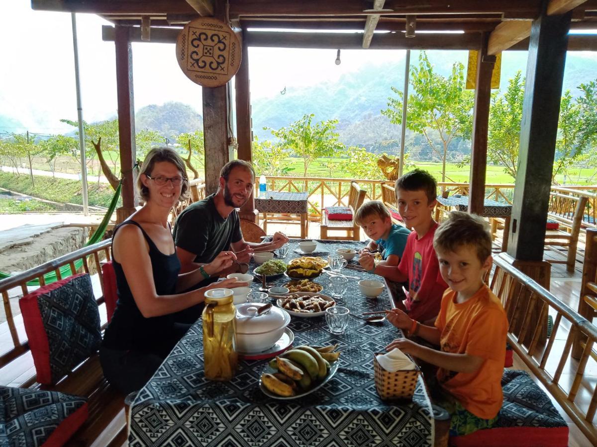 Truong Huy Homestay Mai Châu Kültér fotó